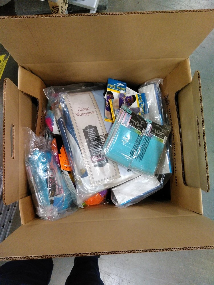 📦 Retail Bulk Liquidation Box – Mixed Merchandise Surplus Lot