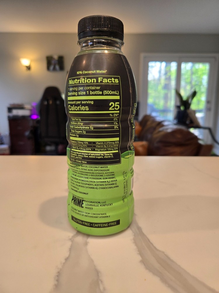 Prime Hydration Drink Glowberry Rare Slime NEW