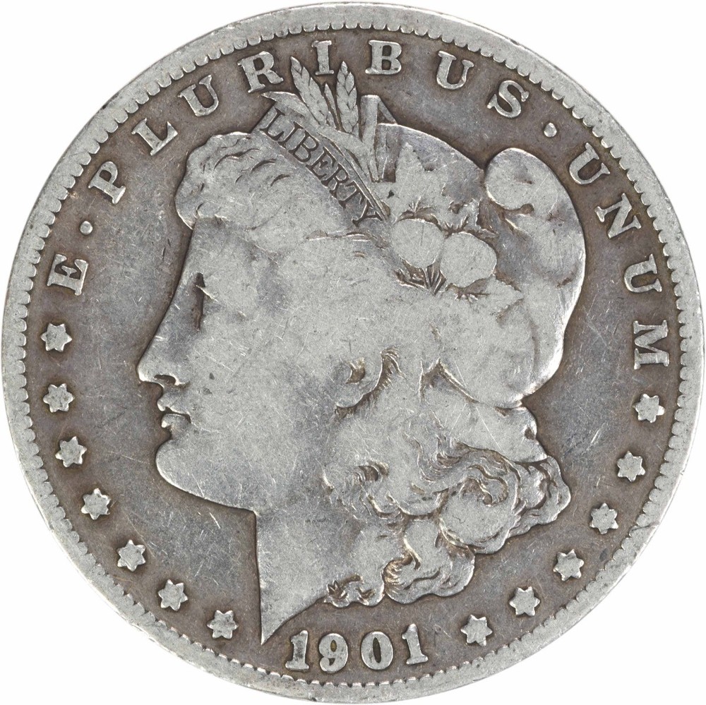 1901-S Morgan Silver Dollar VG Uncertified #162