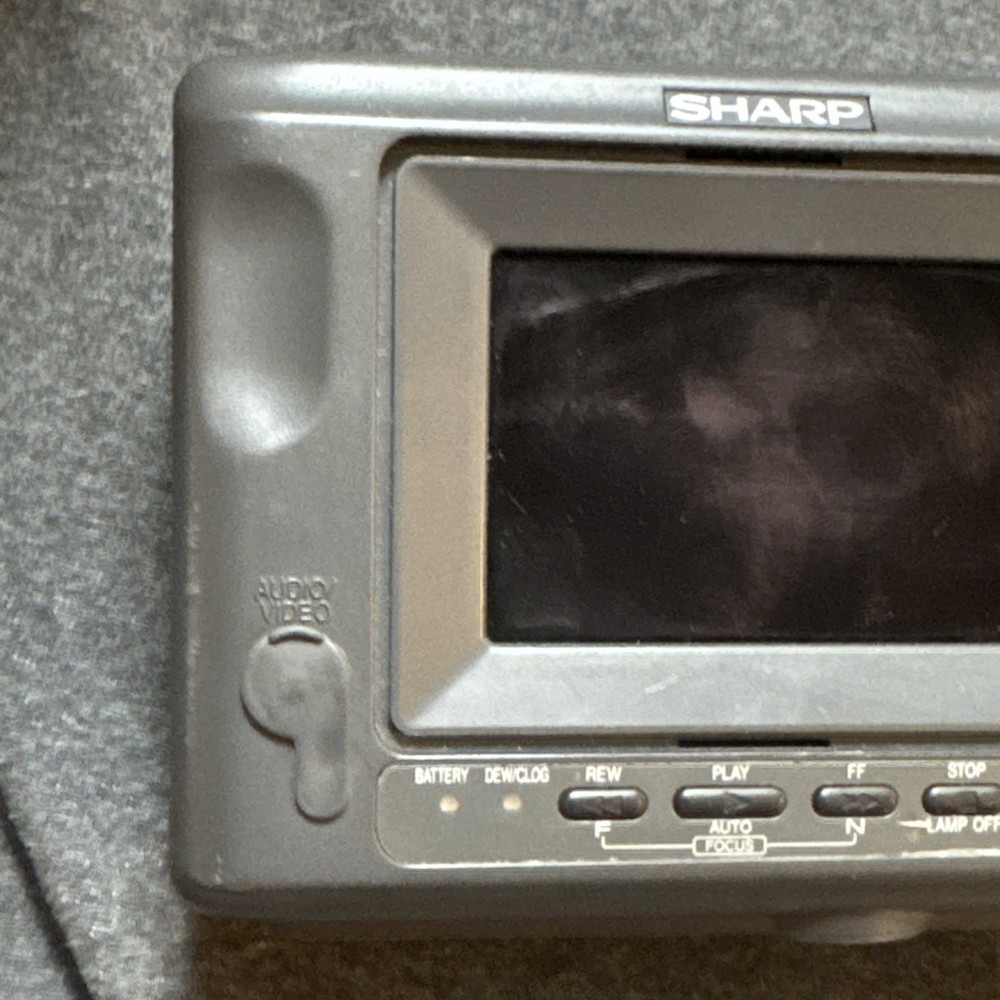 Vintage Sharp Viewcam VL-E600U 8mm Camcorder - Untested - As Is