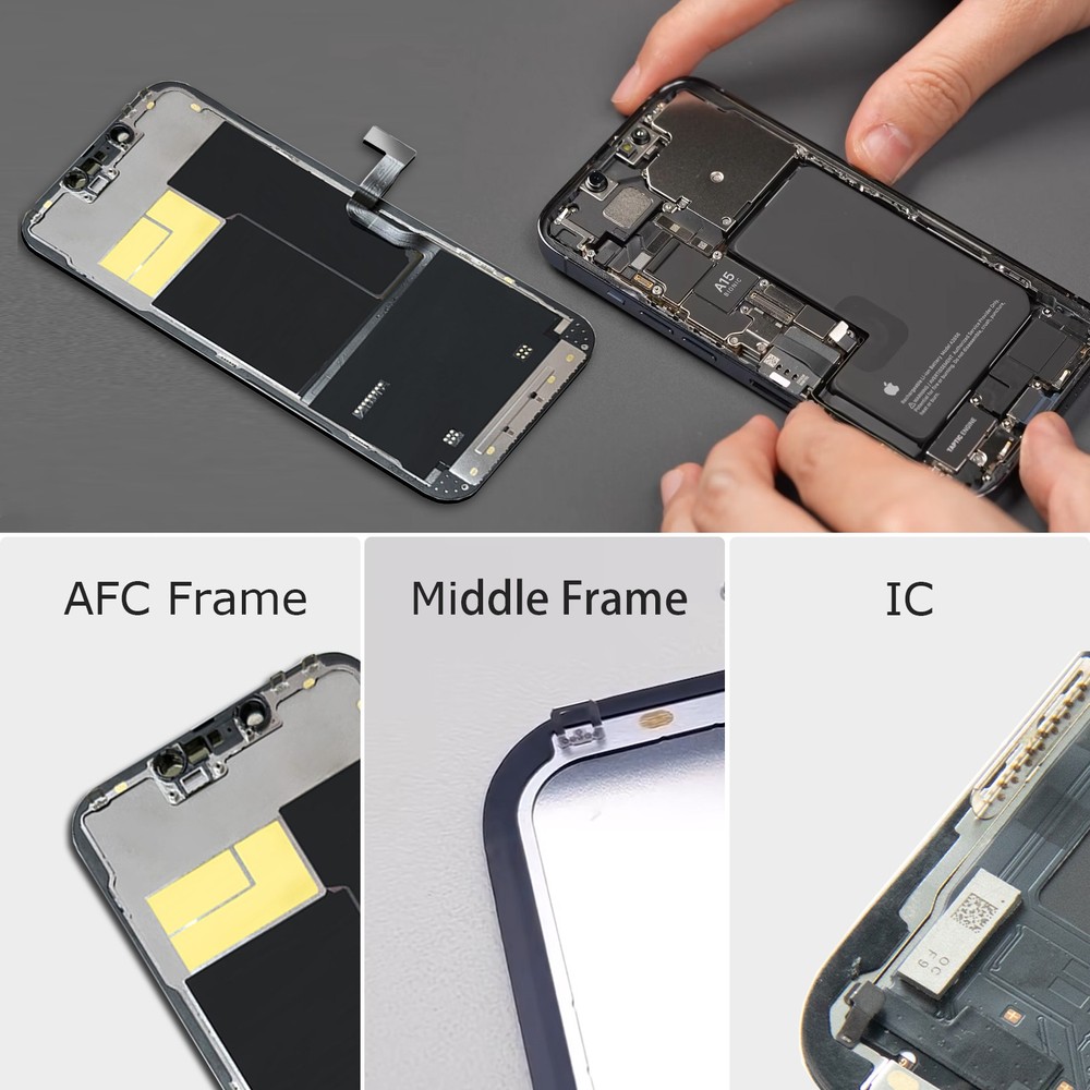 For iPhone 15 Plus Screen Replacement LCD Digitizer Display 3D Touch Assembly US