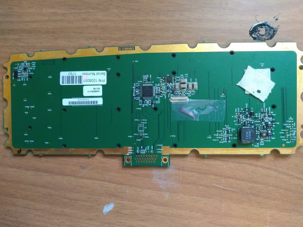 ZEBRA PSION8525 COMPLETE QUERTY KEYBOARD - PCB + RUBBER