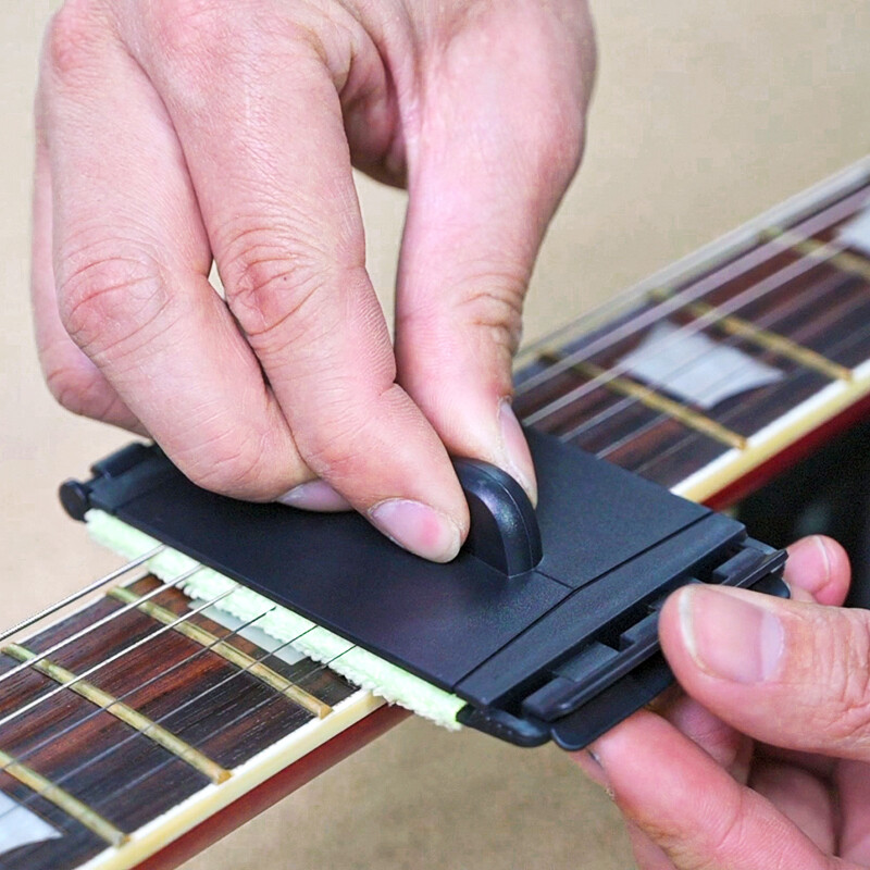 Guitar String Cleaning Rust Removal Cloth Instrument Maintenance Care Tools
