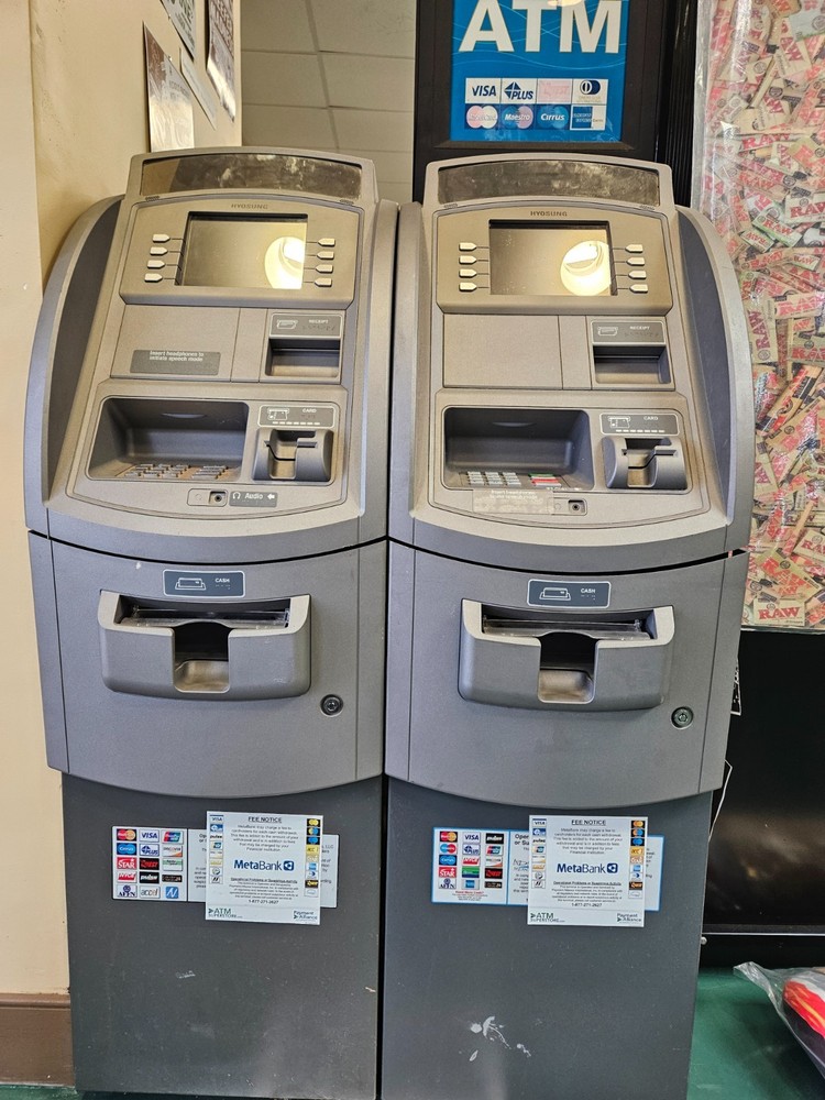 atm machine used