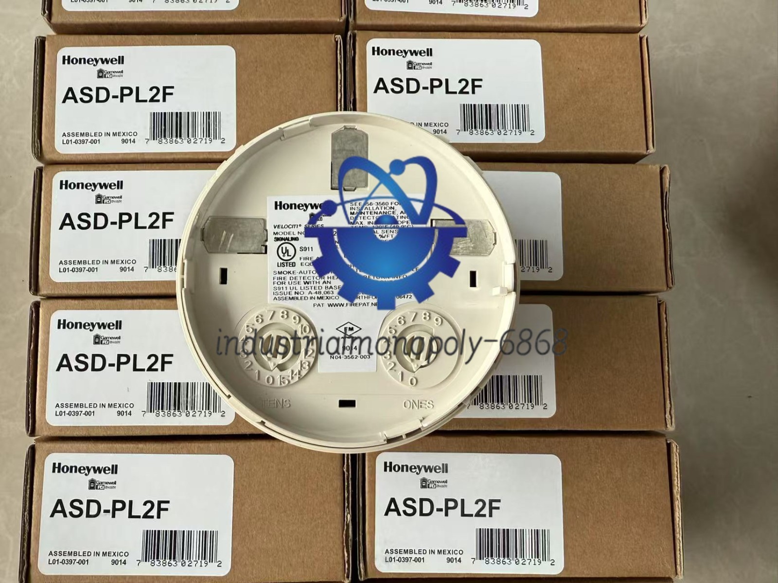 NIB! Gamewell FCI ASD-PL2F Photoelectric Smoke Detector ASDPL2F