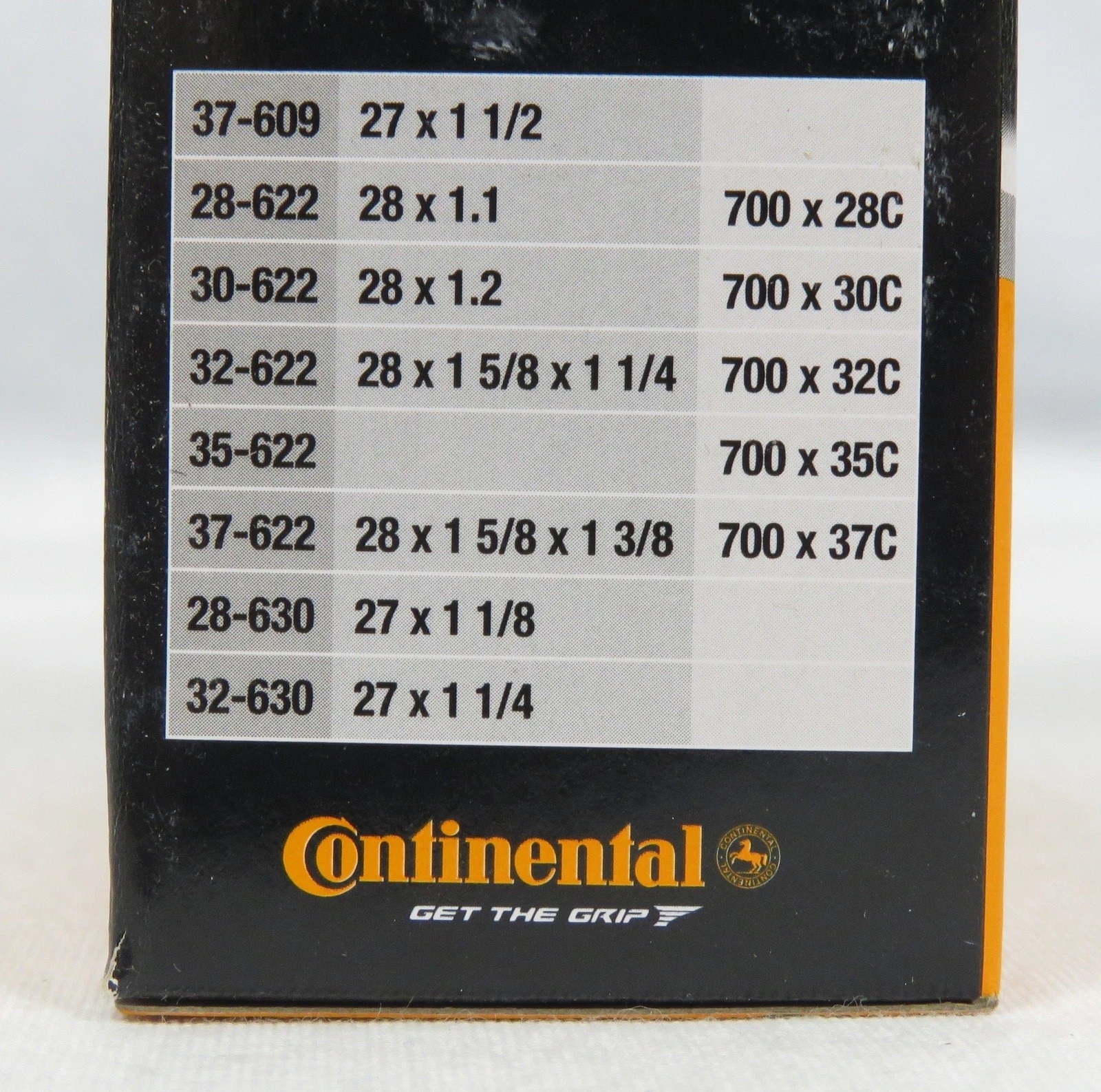 Lot 2 Continental Bicycle Conti Inner Tubes Tour 28 Slim 700C 40mm Schrader NEW