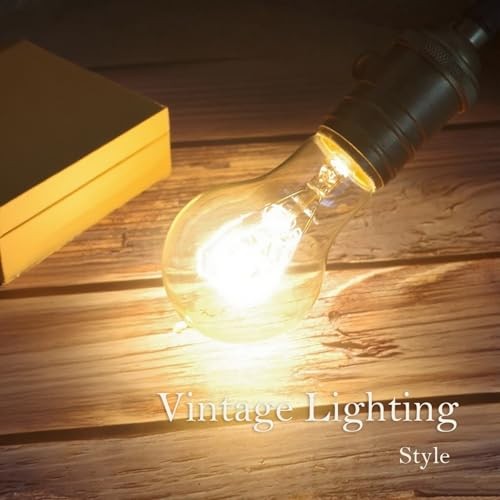 Incandescent Light Bulbs, Vintage Dimmable E26 Bulb,A60 Warm Light Bulbs 60