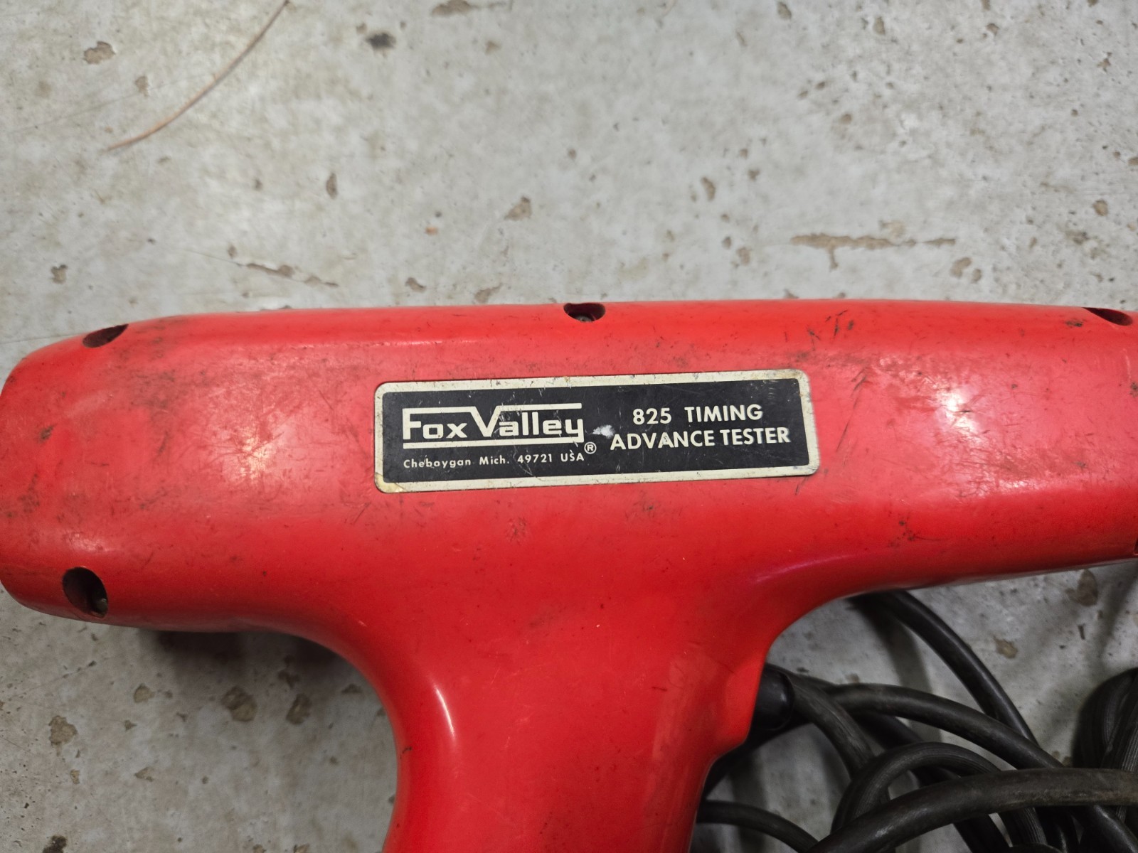 Fox Valley Engine Power Timing Light 825 / Sears / Craftsman timing light.