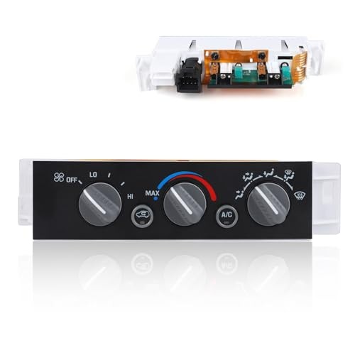 599-007 AC Heater Climate Control Switch Panel Module Without Rear Window