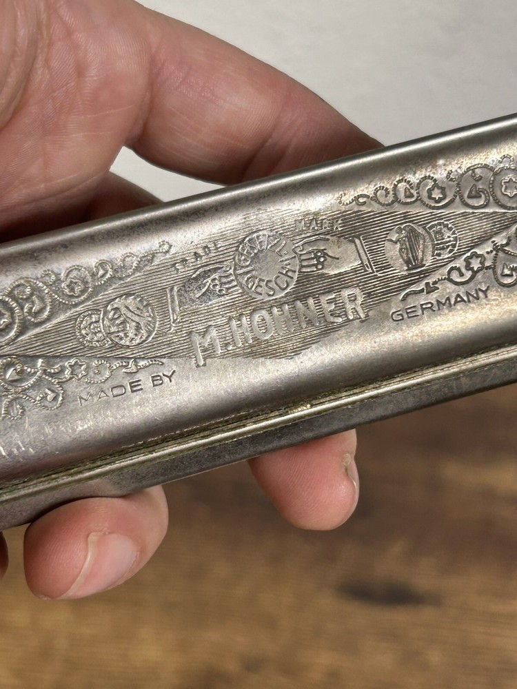 Vintage The Super Chromonica M. Hohner Chromatic Key C Harmonica