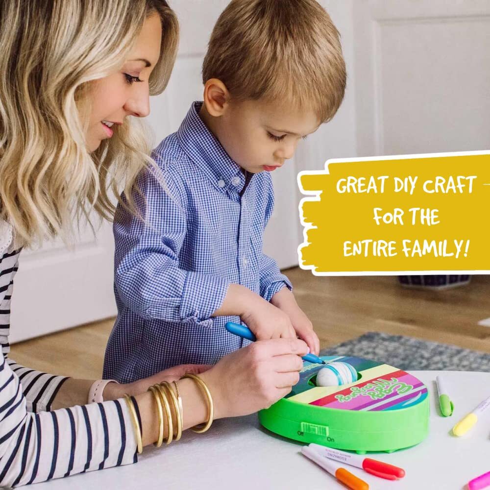 EggMazing Fun Multicolor Craft Kit for Creative Egg Decorating No Mess