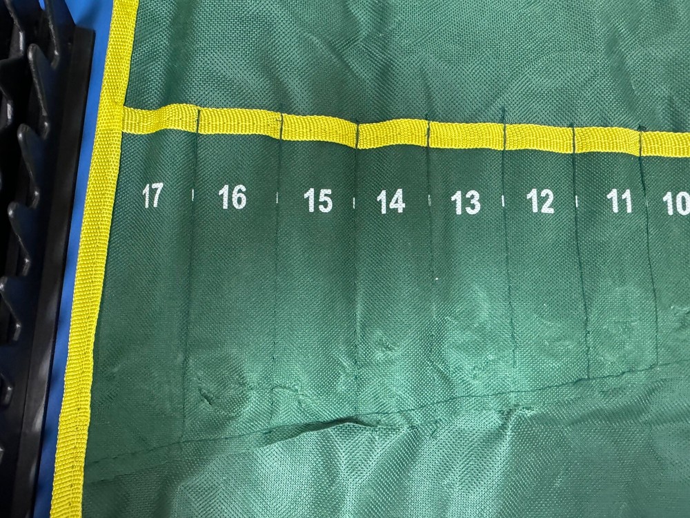 Combination Wrench Rack And Storage Tool Rolls