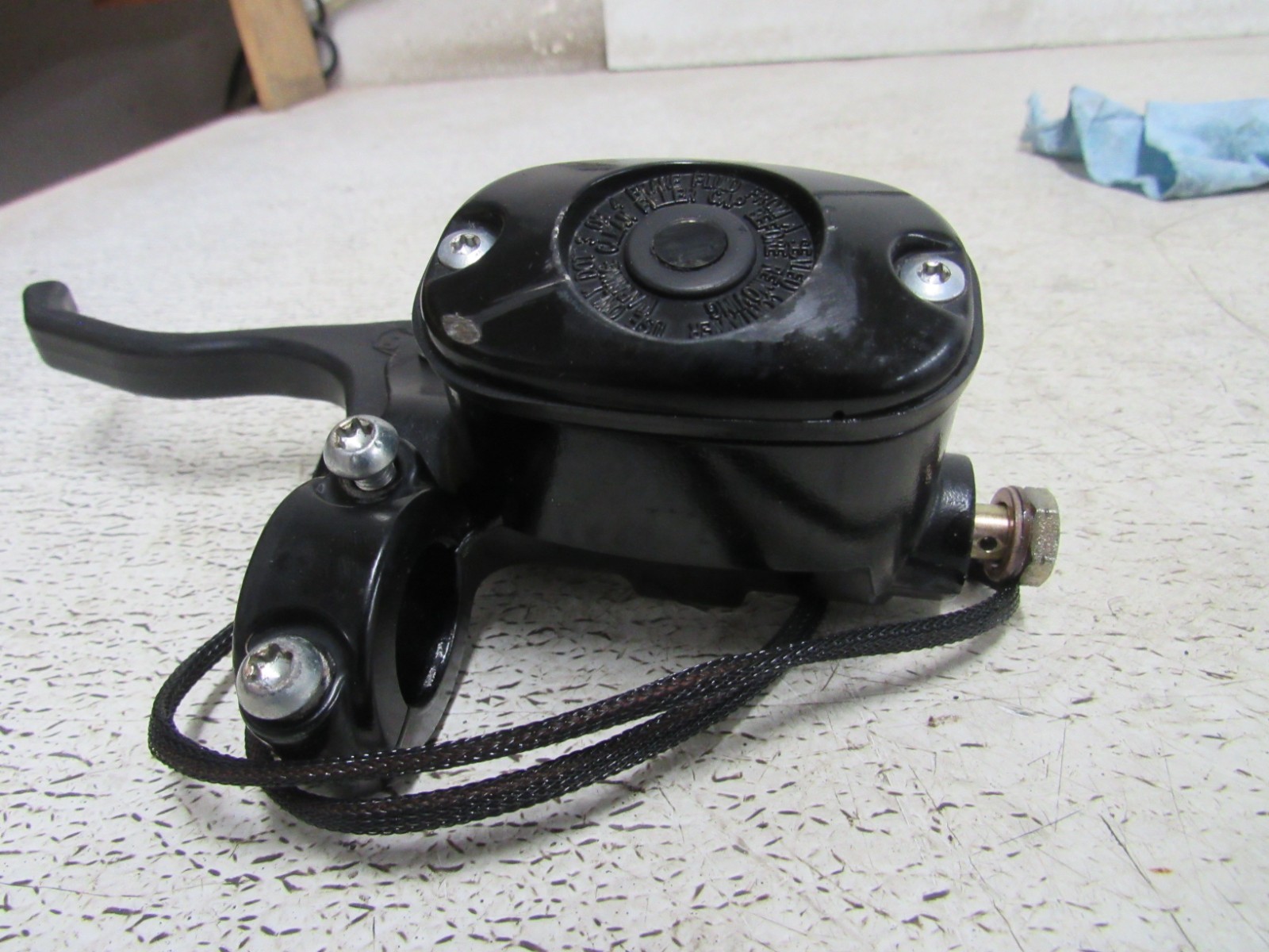 21 POLARIS RMK PRO 850 AXYS KHAOS BRAKE MASTER CYLINDER PERCH LEVER OEM #0097