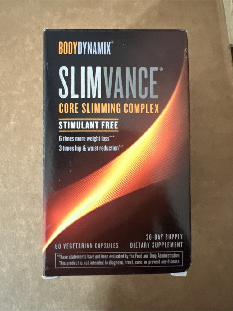 Bodydynamix Slimvance Core Slimming Complex 60 Caps Stimulant