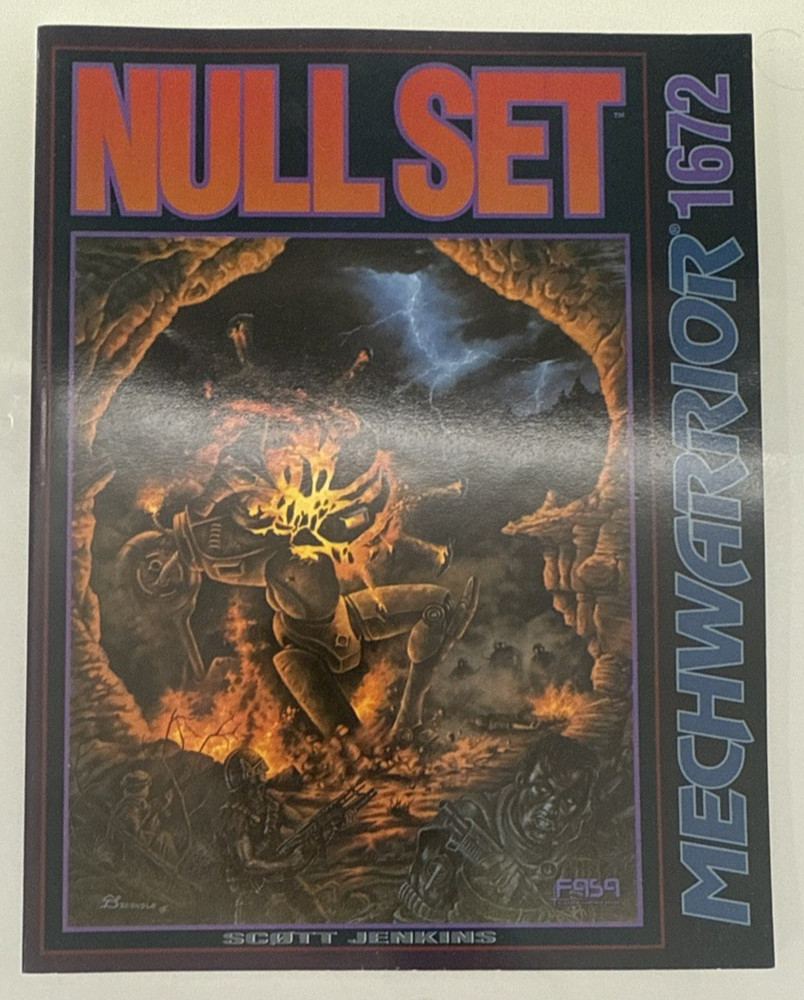 MechWarrior Null Set FASA #1672