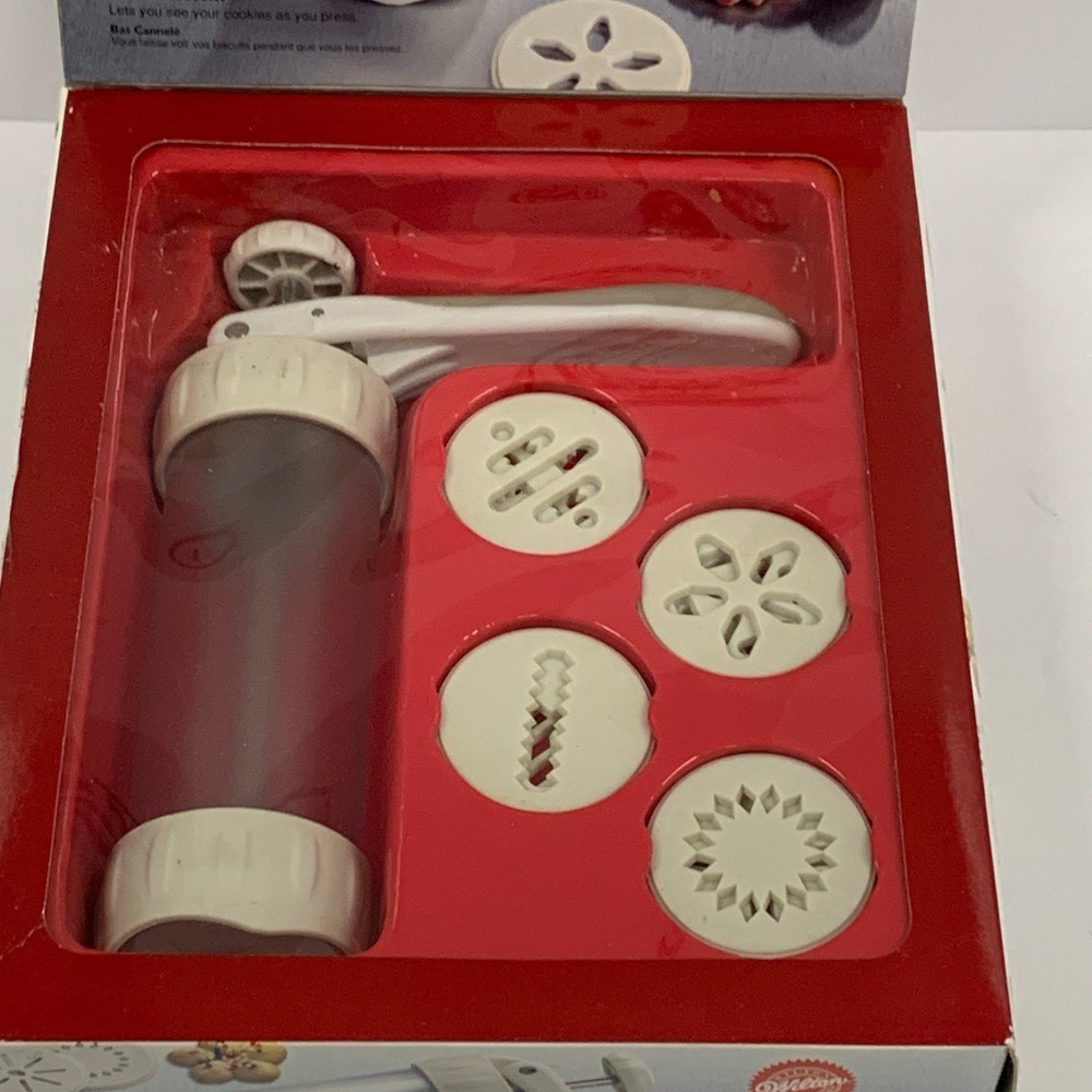 Wilton Cookie Max Cookie Press - 12 Design Discs