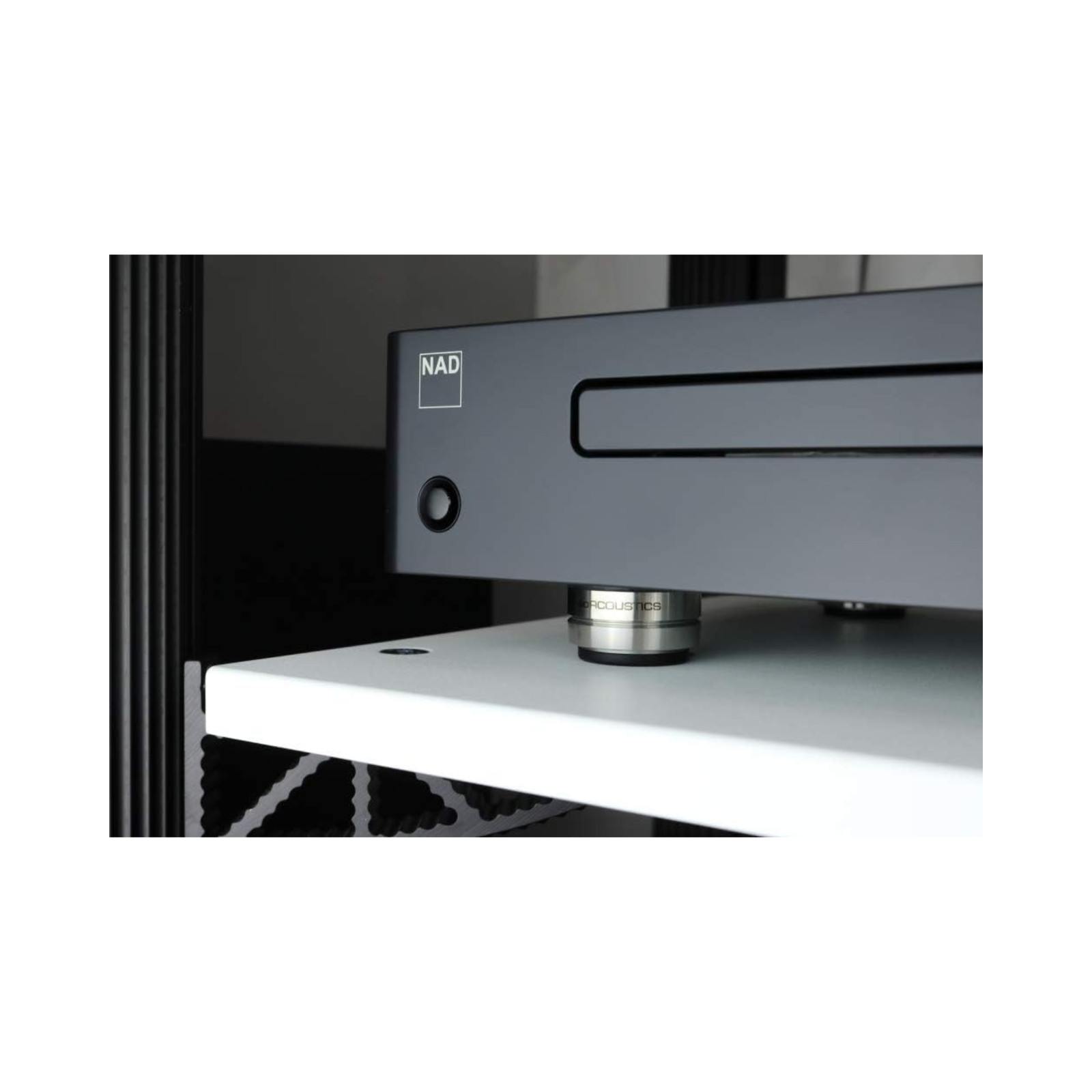 IsoAcoustics OREA Series Audio Component Isolation Feet (Graphite - 4 lbs/Unit)