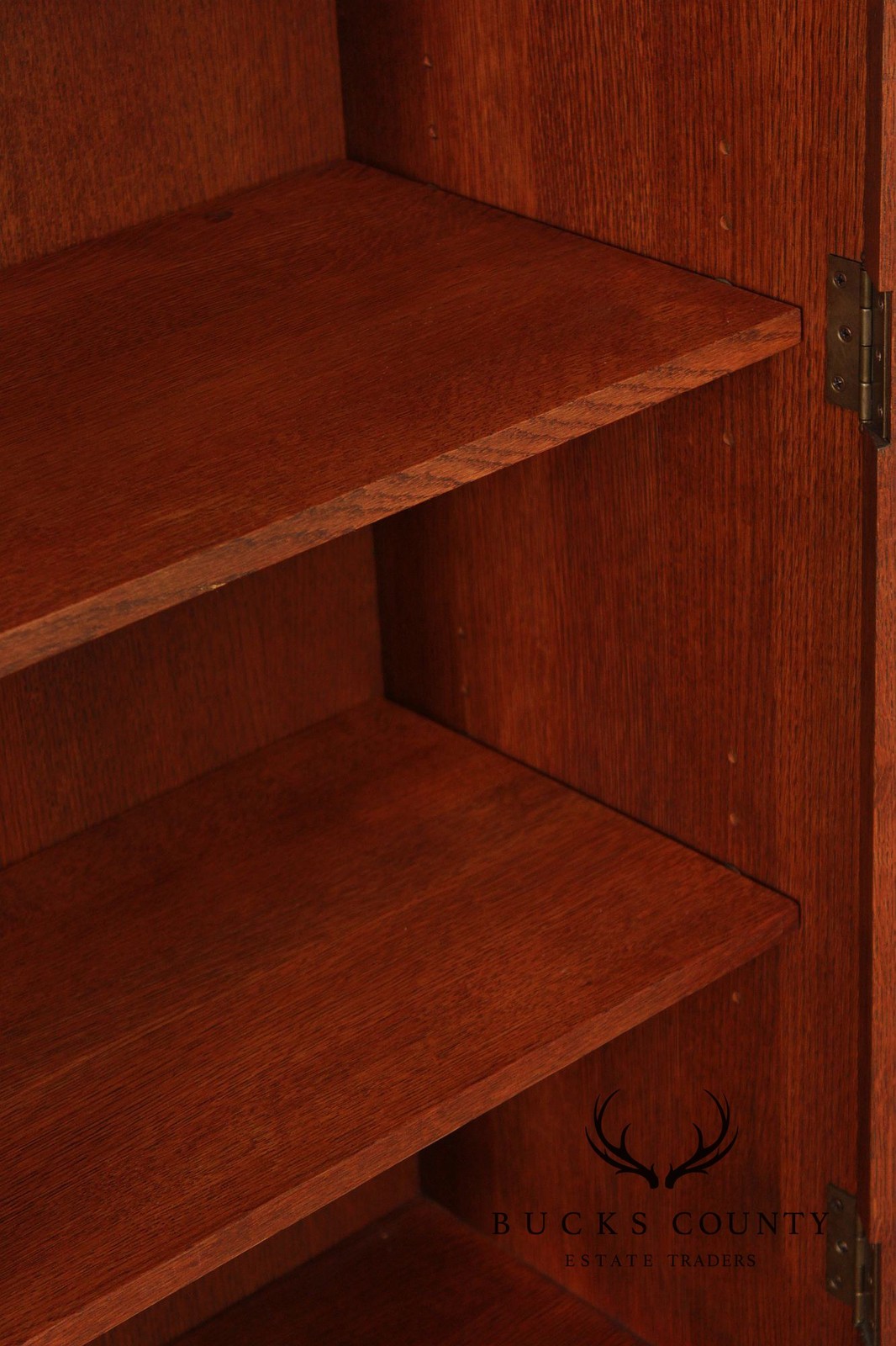 Oak Two Door Bookcase Harvey Ellis Inlaid Oak 2 Door Bookcase