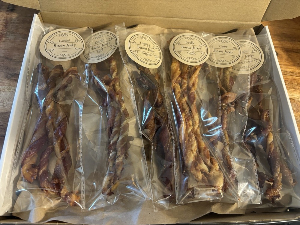 Bacon Jerky Twist Sampler Box