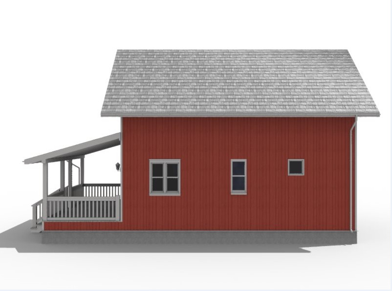 Construction Drawings/ DESIGN / PLANS / Frame house Lauta (KD-90)
