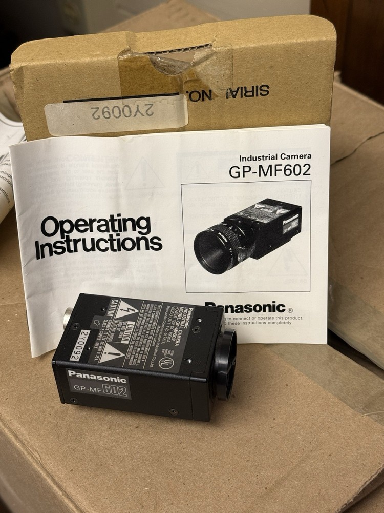 1PC Used Panasonic GP-MF602 Industrial Camera