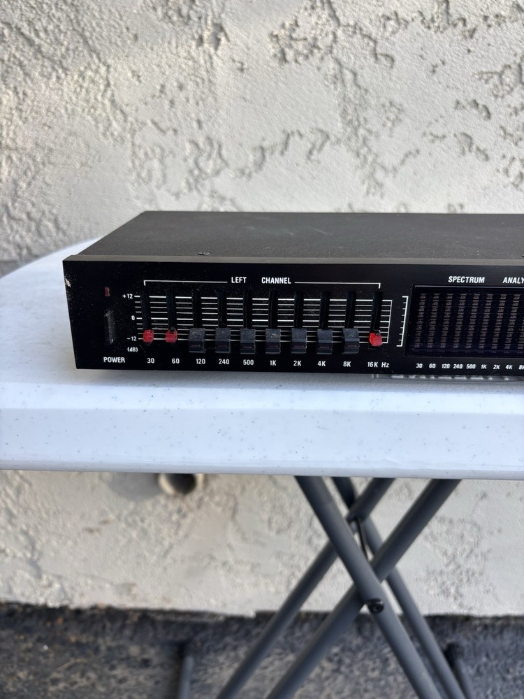 Dunnhill DE7200 Equalizer Spectrum Analyzer (Please read)