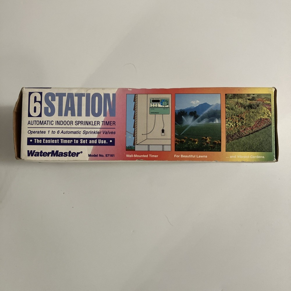 Orbit WaterMaster 6-Station 57161 Outdoor/Indoor Programable Sprinkler Timer