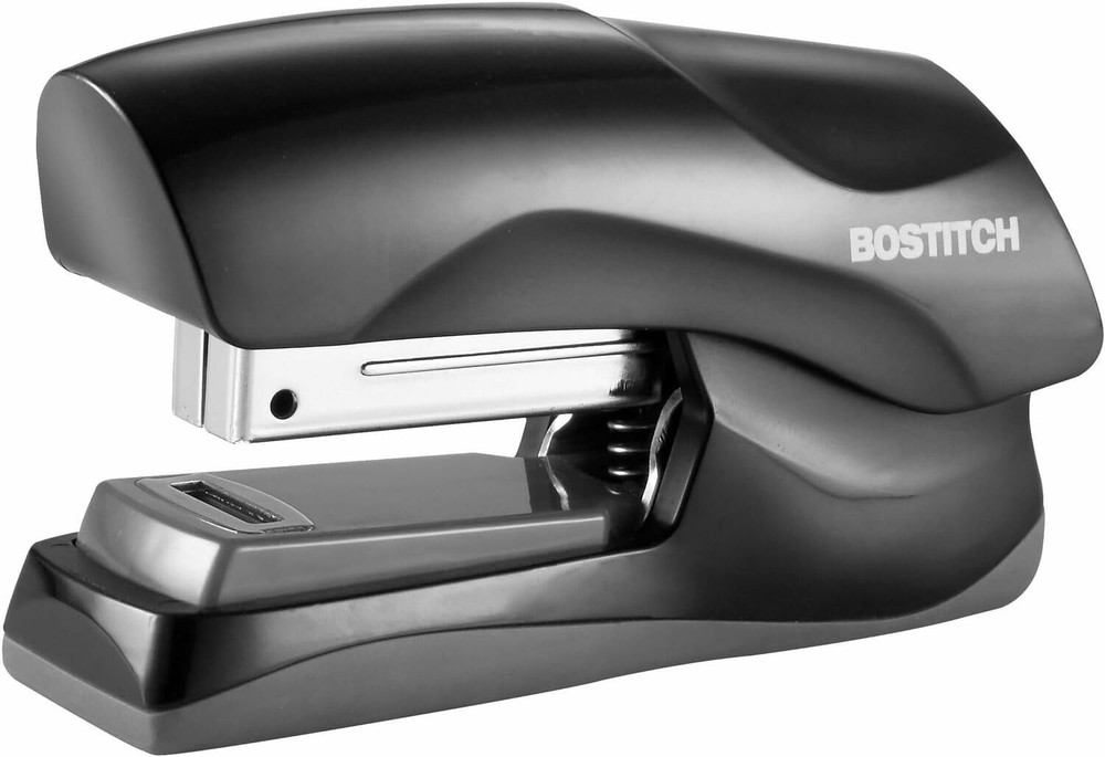 No Jam Heavy Duty Stapler – 40 Sheet Capacity, Compact & Portable Design, Black