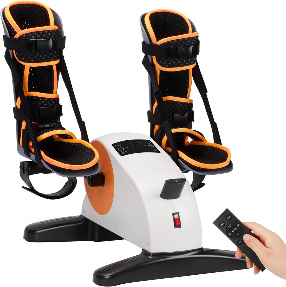 Electric Pedal Exercise Bike with Leg Support, Physical Therapy Exercise Pedal E