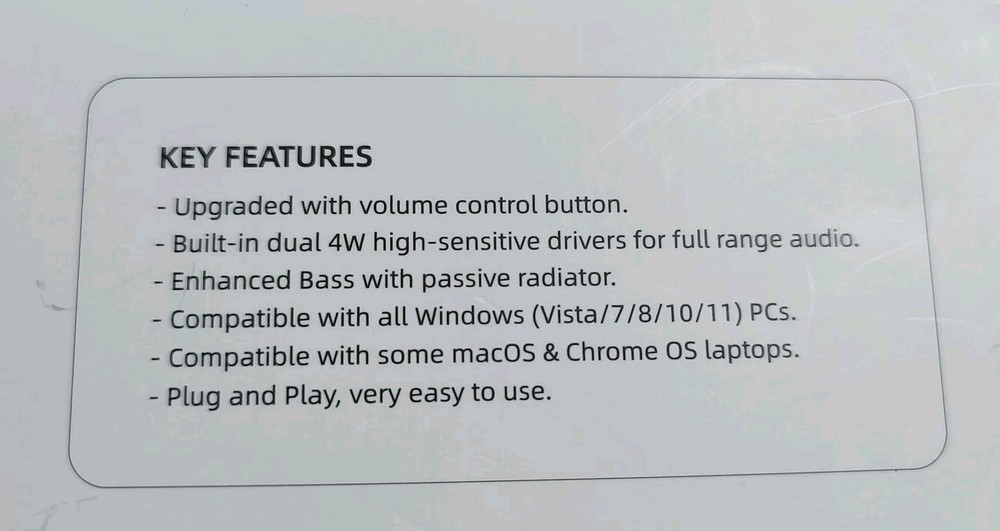 Lielongren/Yofanqi USB-Powered Computer Speaker
