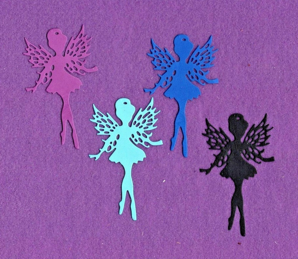 FAIRY # 5 die cuts scrapbook cards