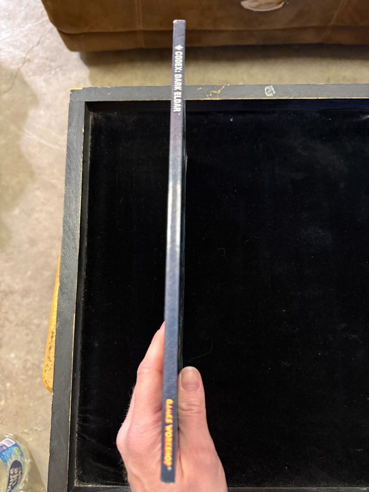 Games Workshop Warhammer 40k Dark Eldar Rulebook Codex