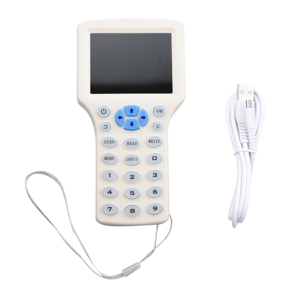 1Pc New Handheld RFID/NFC Smart Card Reader Elevator Writer Copier IC ID Sensor