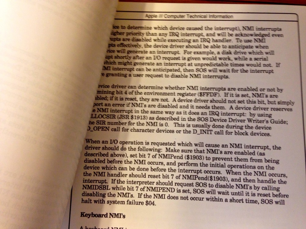 Undocumented Apple / SOS Features / Apple III Home Computers