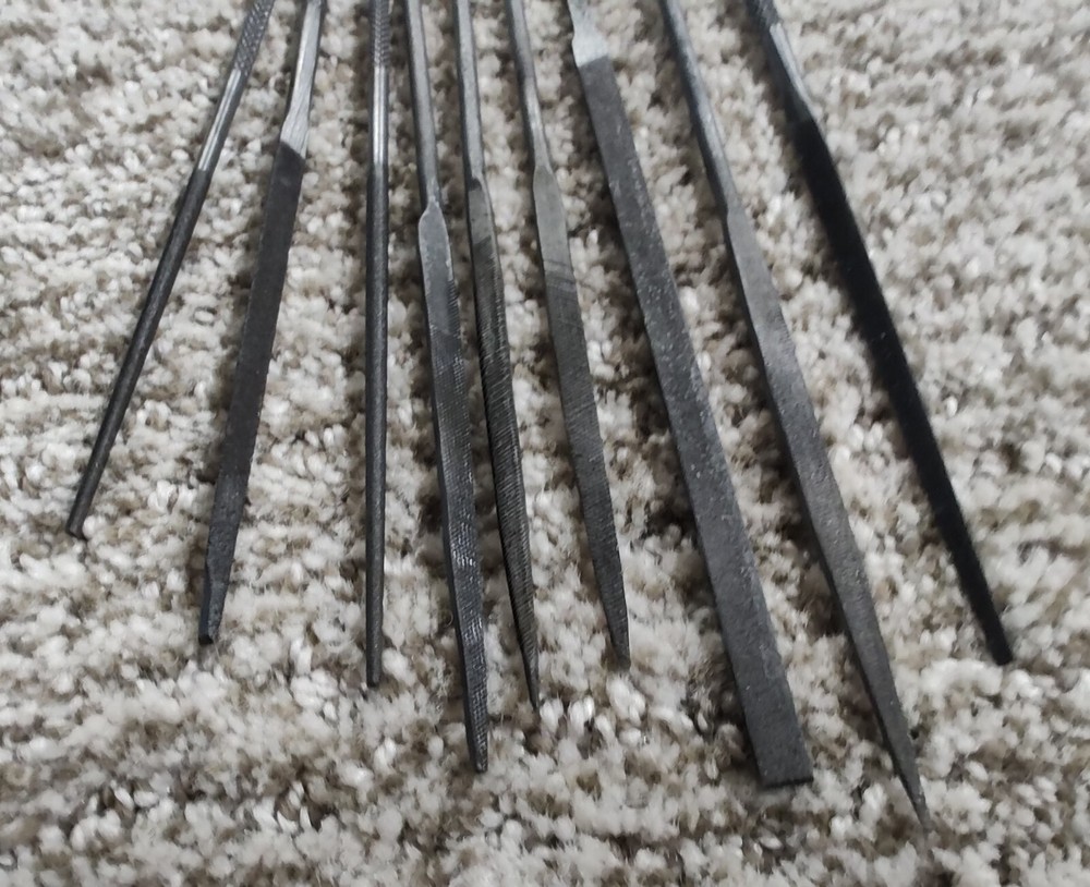 NEEDLE FILE SET OF 9