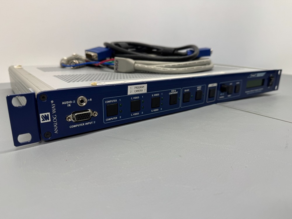 Analog Way Smart Cut-2 Digital Video Scaler Computer Switcher Seamless