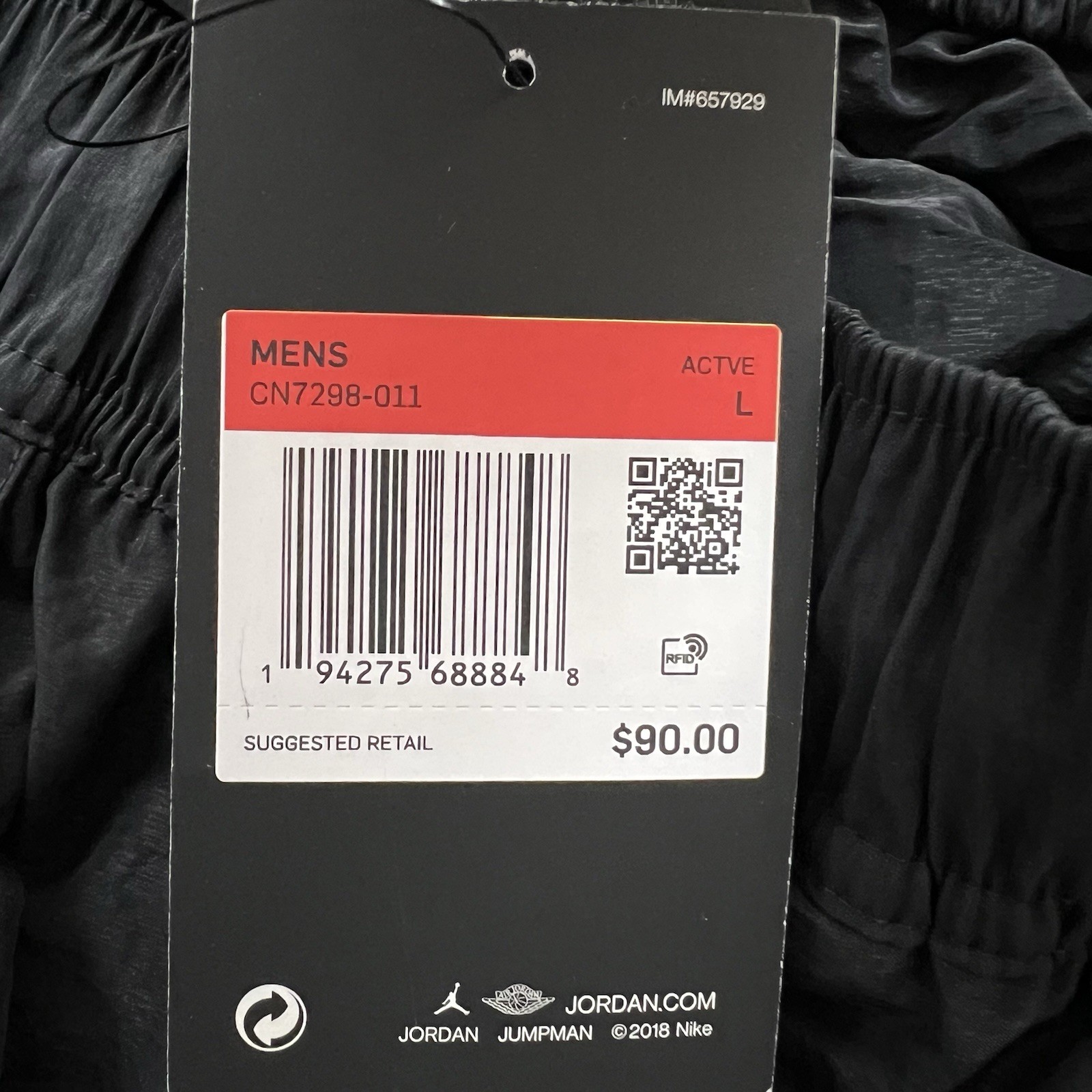 Nike Air Jordan 23 Engineered Utility Multi Pocket Shorts CN7298-011 Mens Size L