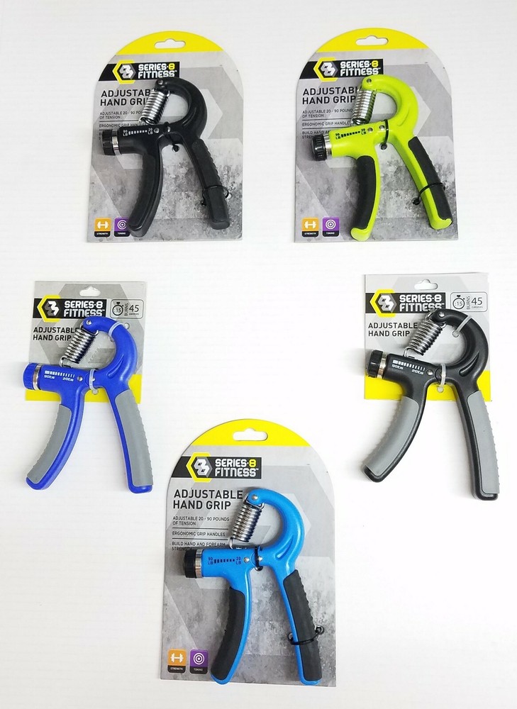 Adjustable WRIST BUILDER Hand Grip Forearm Spring Muscle Strength Endurance NEW