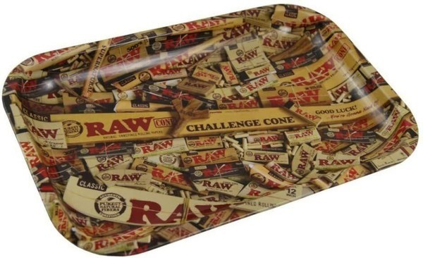 Raw Metal Tray Large Mix