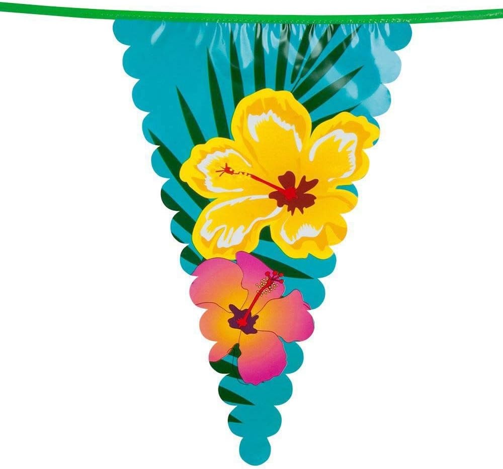 Boland Hibiscus Yarn Bunting, Multi-Colour, 52501