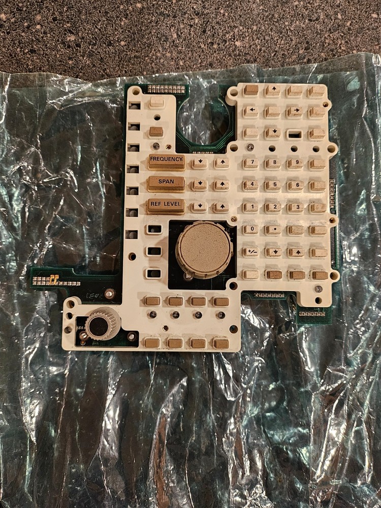 Tektronix 2780 Series Spectrum Analyzer Front Panel / encoder PARTS NOT WORKING