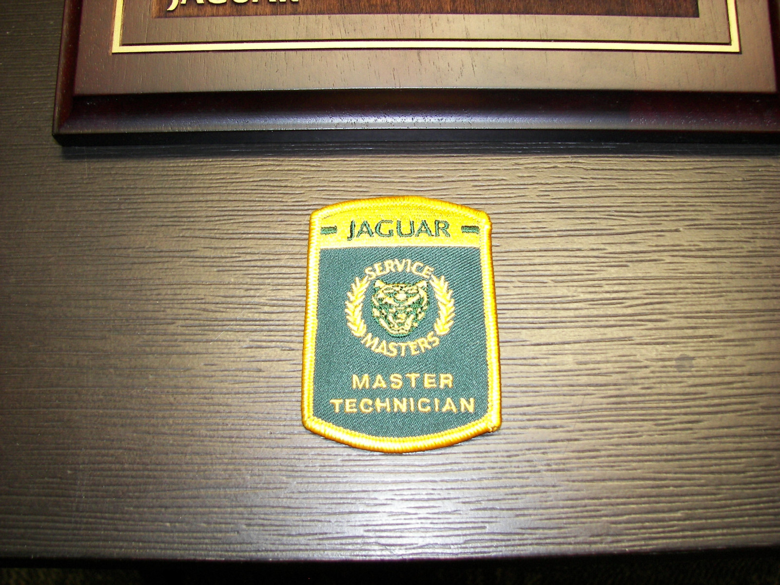 RARE - NEW Jaguar Service Masters Certified Master Technician Patch