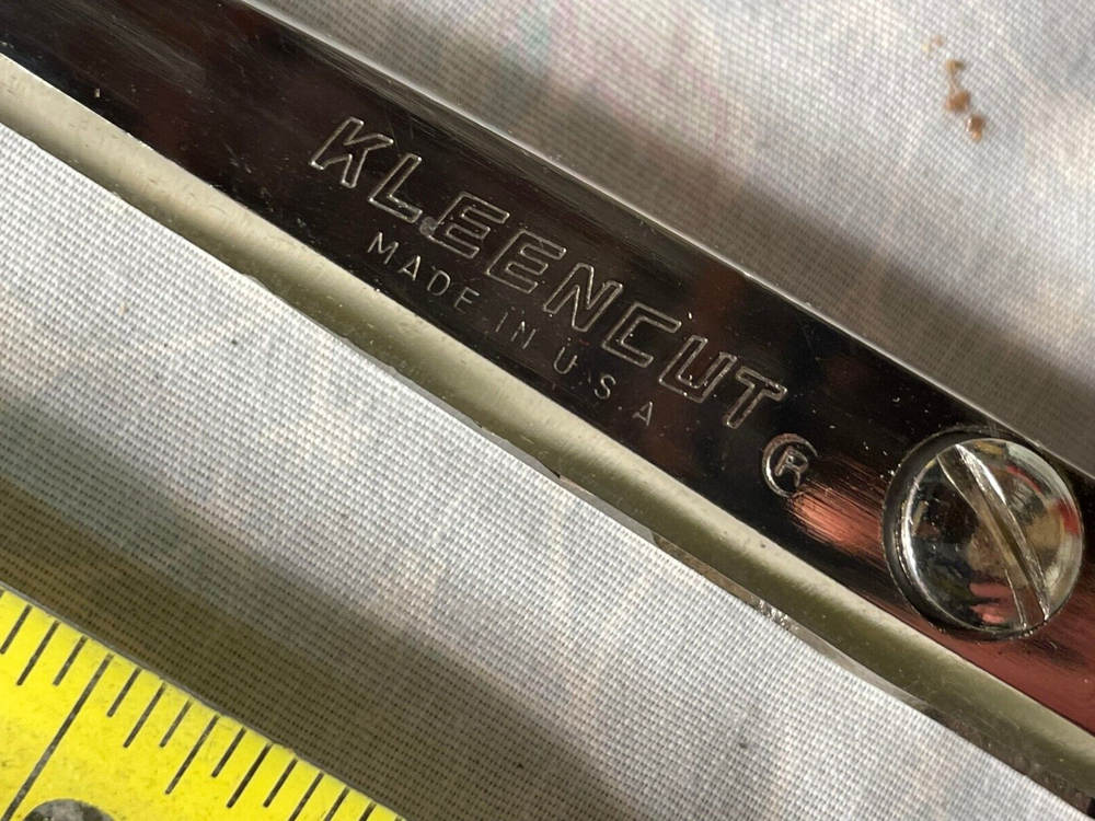 Kleencut Pinking Shears 389 Automatic Stop In Box
