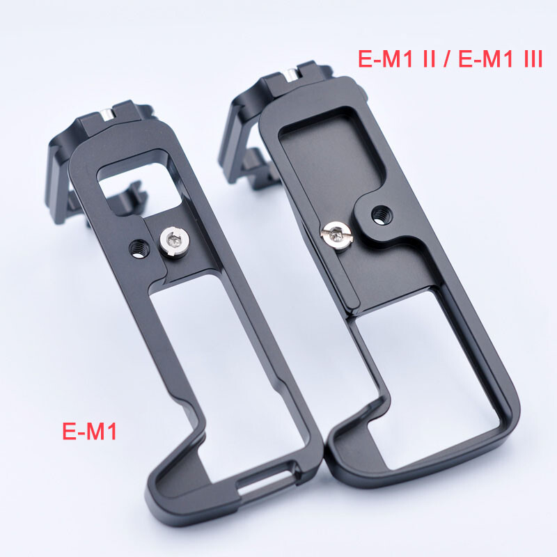 For Olympus E-M1/E-M1 II/E-M1 III Camera L Bracket Hand Grip Quick Release Plate