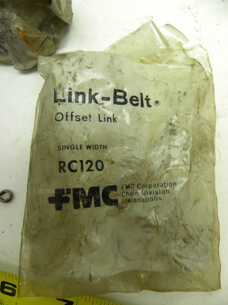 2 PACK - REXNORD RC120 Standard Roller Chain Offset Link (1-1/2" Pitch)
