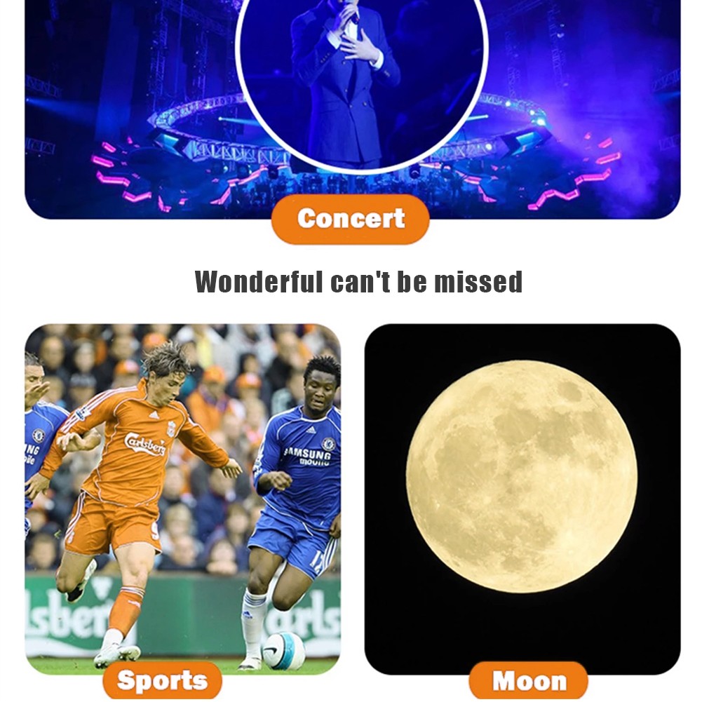 36X Phone Camera Telephoto Lens Zoom Fisheye Wide Angle Lens For iPhone as