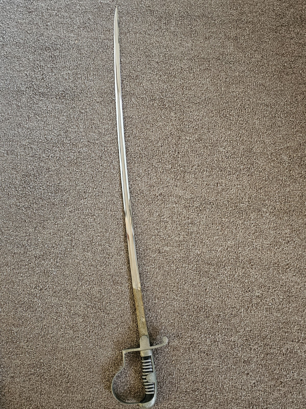 Imperial German Prussian M1889 Infantry Officer's Sword Used