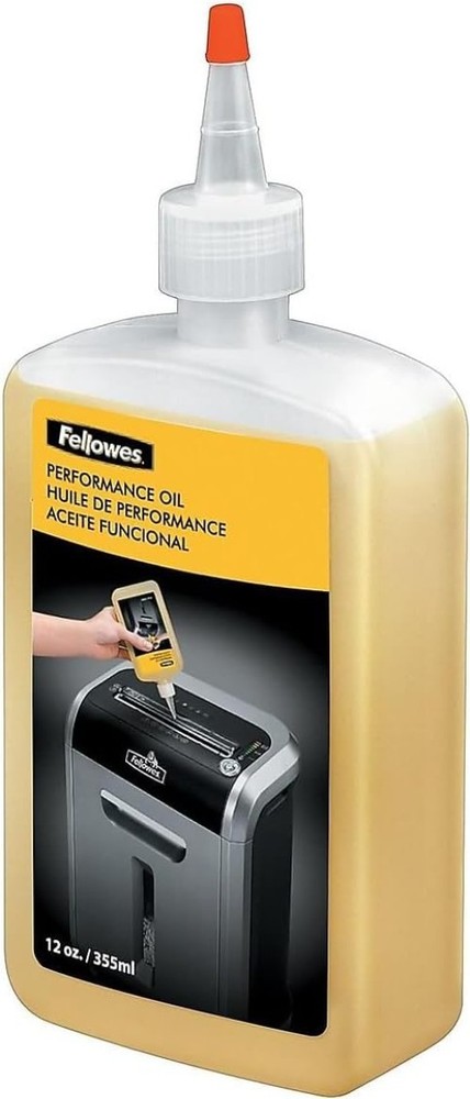 Powershred Performance Shredder Oil – 12 oz. Extended Nozzle for Optimal Main...