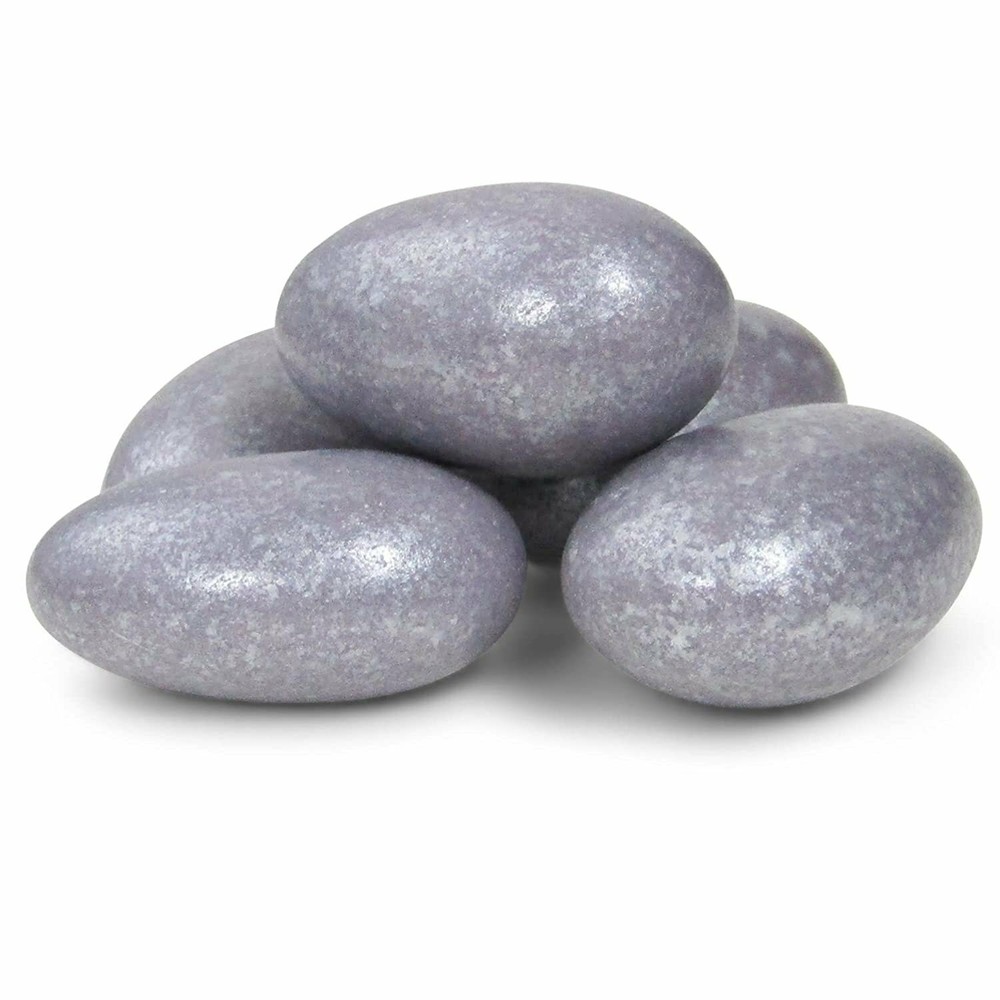 Silver Jordan Almonds by Its Delish, 2 LBS Bulk