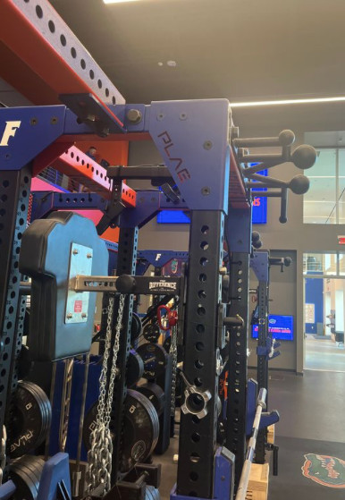 PLAE | ICONx Modular Double Sided Combo Half Racks w/ 2 x Adj Bench (U Florida)
